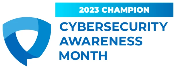 Cybersecurity Awareness Month 2023 Champion badge