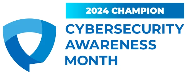 Cybersecurity Awareness Month 2024 Champion badge