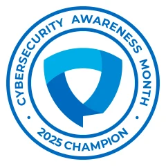 Cybersecurity Awareness Month 2025 Champion badge