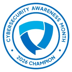 Cybersecurity Awareness Month 2026 Champion badge