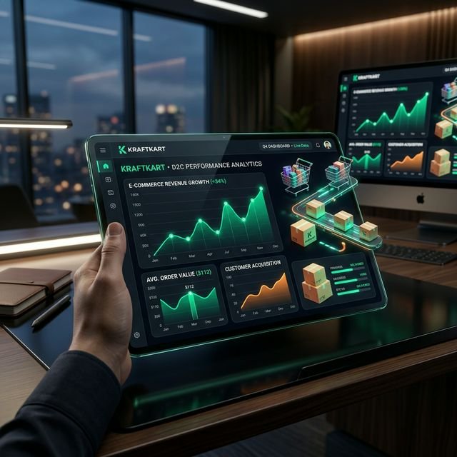 KraftKart — D2C Analytics & Growth Platform